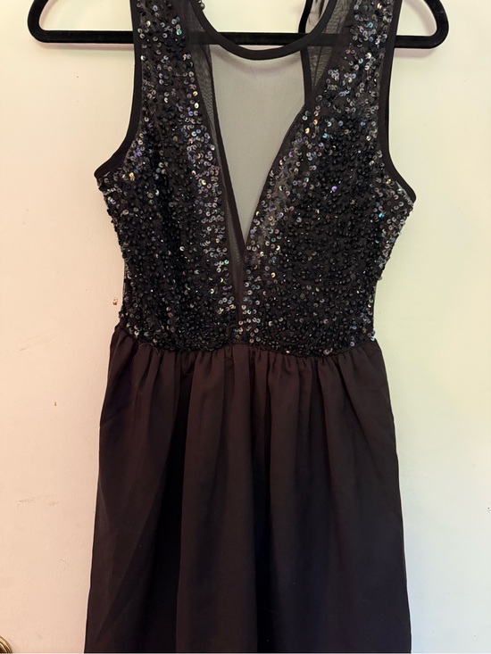 Forever 21 Dresses & Skirts - Forever 21 Black Sequin Mesh Midi Dress